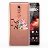 Nokia 5.1 (2018) Telefoonhoesje met Naam i Can