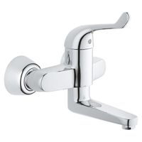 GROHE Euroeco veiligheids wandkraan met koppelingen chroom 32792000