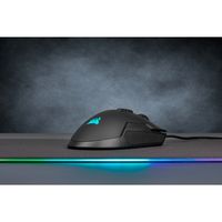 Corsair IRONCLAW RGB muis Rechtshandig RF Wireless+Bluetooth+USB Type-A Optisch 18000 DPI - thumbnail