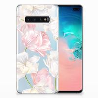 Samsung Galaxy S10 Plus TPU Case Lovely Flowers - thumbnail