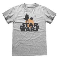 Star Wars The Mandalorian T-Shirt Silhouette Size XL