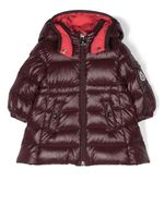 Moncler Enfant doudoune évasée à effet de brillance - Rouge - thumbnail