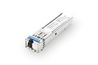 DIGITUS Gigabit SFP-module - 1,25 Gbit/s - HP & HP Aruba compatibel - Mini GBIC - voor singlemode glasvezelkabel - LC Simplex - Bidirectioneel - TX1310/RX1550nm - 20 km bereik - Plug & Play