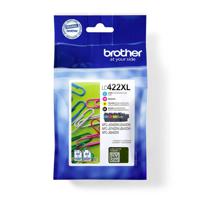 Brother Inktcartridge LC-422XLVAL Origineel Combipack Zwart, Cyaan, Magenta, Geel LC422XLVAL - thumbnail