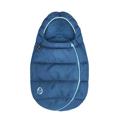 Maxi-Cosi gevoerde en gewatteerde voetenzak Essential Blue