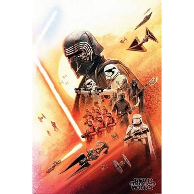 Poster Star Wars The Rise of Skywalker Kylo Ren 61x91,5cm Poster Star Wars The Rise of Skywalker Kylo Ren 61x91,5cm