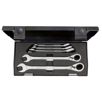 Gedore 2327651 7 UR-005 Ring-steeksleutelset 5-delig Sleutelbreedte (metrisch) (alleen voor ADT) 07 - 19 mm