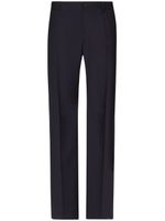 Dolce & Gabbana linen-blend trousers - Bleu