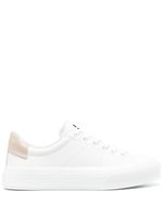 Givenchy baskets à design bicolore - Blanc