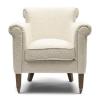 Rivièra Maison Fauteuil Paramount Bouclé - White Sand - thumbnail