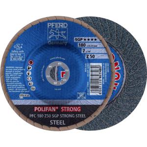 PFERD 67788180 PFC 180 Z 50 SGP STRONG STEEL Lamellenschijf Diameter 180 mm Boordiameter 22.23 mm Staal 10 stuk(s)