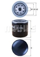 Oliefilter MAHLE, Diameter (mm)93,2mm, u.a. für Nissan, Chrysler, Jeep, Dodge, Piaggio, Plymouth, Ford