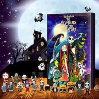 halloween adventskalender 2024 halloween horror film cijfers adventskalender halloween countdown kalender met 24 stks verrassing poppen nachtmerrie enge halloween pop verzamelfiguren cadeau Lightinthebox - thumbnail