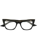 Dita Eyewear lunettes de vue à monture papillon - Noir