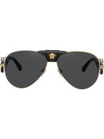 Versace Eyewear lunettes de soleil Medusa Head - Or