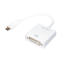 LogiLink USB-C/DVI USB grafische adapter 1920 x 1080 Pixels Wit - thumbnail