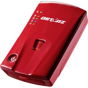 Qstarz BL-1000ST GPS-logger Personentracker Rood