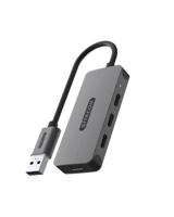 Sitecom CN-5008 interface hub USB 3.2 Gen 1 (3.1 Gen 1) Type-A 5000 Mbit/s Zwart, Grijs - thumbnail