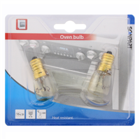 Scanpart Ovenlamp 15W-E14 2 stuks