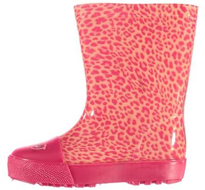 XQ Footwear regenlaarzen panter junior rubber roze maat 30 XQ Footwear regenlaarzen panter junior rubber roze maat 30