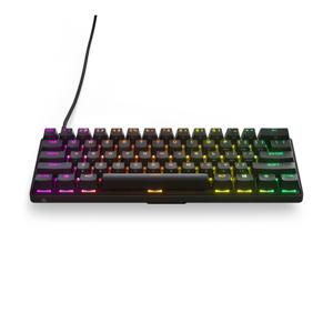 SteelSeries Apex Pro Mini gaming toetsenbord 60%, RGB leds, Double Shot PBT Keycaps