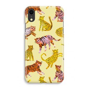 Cute Tigers and Leopards: iPhone XR Volledig Geprint Hoesje