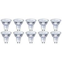 PHILIPS - LED Spot 10 Pack - SceneSwitch 827 36D - GU10 Fitting - Dimbaar - 1.5W-5W - Warm Wit 2200K-2700K | Vervangt 5W-50W