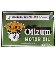 Oilzum Motor Oil Emaille Bord - 60 x 40 cm - thumbnail