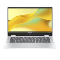 HP Chromebook x360 14b-cd0025nd Intel® N N200 35,6 cm (14") Touchscreen Full HD 8 GB LPDDR5-SDRAM 128 GB Flash Wi-Fi 6 (802.11ax) ChromeOS Zilver - thumbnail