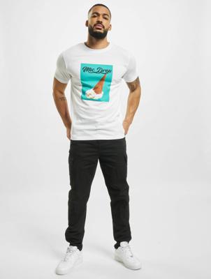 Mister Tee / t-shirt Mic Drop in wit