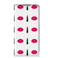 Samsung Galaxy S22 Plus Hoesje met Magneet Lipstick Kiss - thumbnail