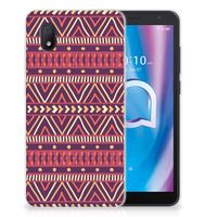 Alcatel 1B (2020) TPU bumper Aztec Paars