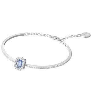 Swarovski 5620556 Armband Millenia Octagon zilverkleurig-blauw-wit 59 x 4 mm