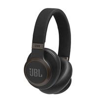 JBL LIVE 650BTNC Draadloze over-ear hoofdtelefoon in zwart, bluetooth oortelefoon met ruisonderdrukking, lange batterijduur en Alexa-integratie, onderweg naar muziek luisteren en telefoneren