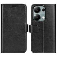 Xiaomi Redmi Note 13 Pro 4G/Poco M6 Pro Wallet Case met Magnetische Sluiting - Zwart - thumbnail