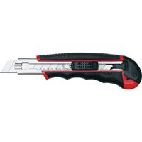 WEDO 78418 Wedo Profi-Cutter, AUTO-LOAD , 18 mm - nr. 78418 zwart/rood 1 stuk(s) - thumbnail