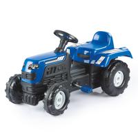 Dolu Ranchero Traptractor met Claxon Blauw/Zwart - thumbnail