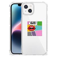 Apple iPhone 14 Plus Anti Shock Bumper Case Popart Princess