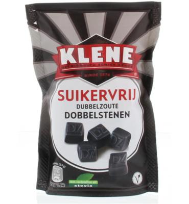 Klene Dubbelzoute Dobbelstenen Suikervrij (105g)