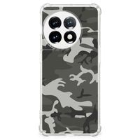 OnePlus 11 Doorzichtige Silicone Hoesje Army Light