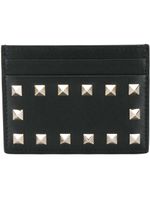 Valentino Garavani porte-cartes Rockstud - Noir