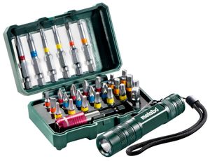 Metabo Bit-Box "Promotion" | 29-delig + lamp - 626721000