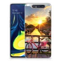 Samsung Galaxy A80 Siliconen Back Cover Amsterdamse Grachten