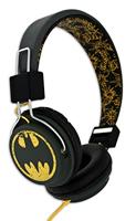 OTL Batman Childrens 'Vintage' thema opvouwbare oorschelp bedrade hoofdtelefoon - zwart