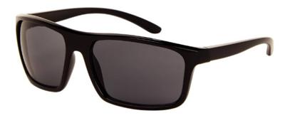 AZ Eyewear zonnebril unisex matzwart met grijze lens (184 P)