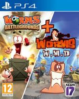 PS4 Worms: W.M.D & Battlegrounds Double Pack