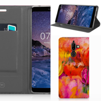 Bookcase Nokia 7 Plus Tulips