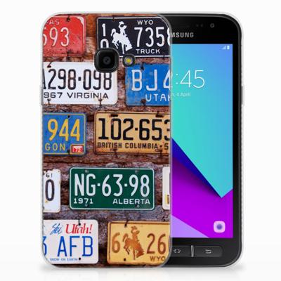 Samsung Galaxy Xcover 4 | Xcover 4s Siliconen Hoesje met foto Kentekenplaten Samsung Galaxy Xcover 4 | Xcover 4s Siliconen Hoesje met foto Kentekenplaten