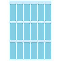 HERMA Multi-purpose labels 12x34mm blue Blauw