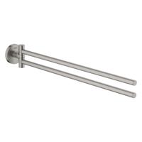 Grohe Start Handdoekhouder 2-lids 5,4x43,9x6,1 cm Supersteel